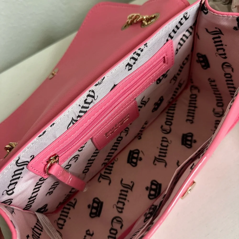 Juicy Couture Pink and Gold Crossbody - Picture 5 of 5